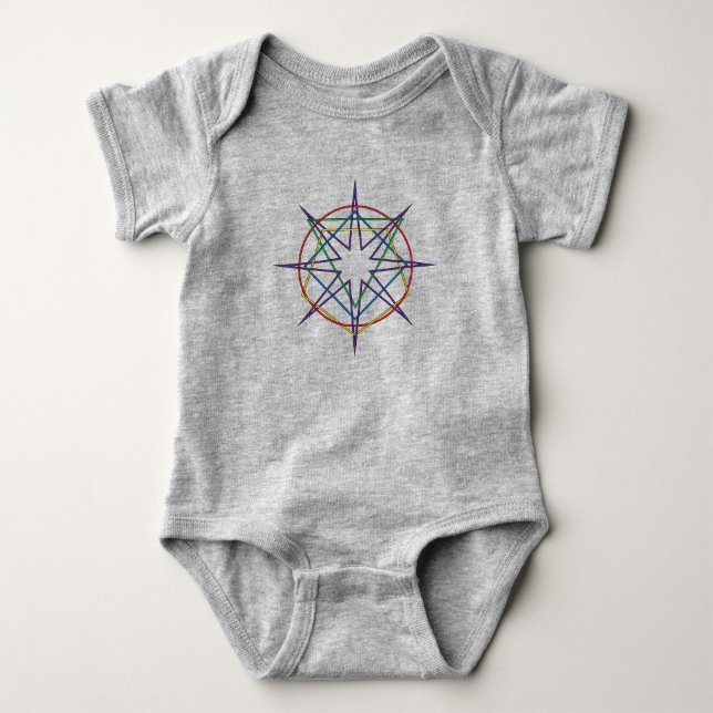 Sigill för helig geometri t shirt (Framsida)
