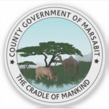Sigill för Marsabit County, Republiken Kenya