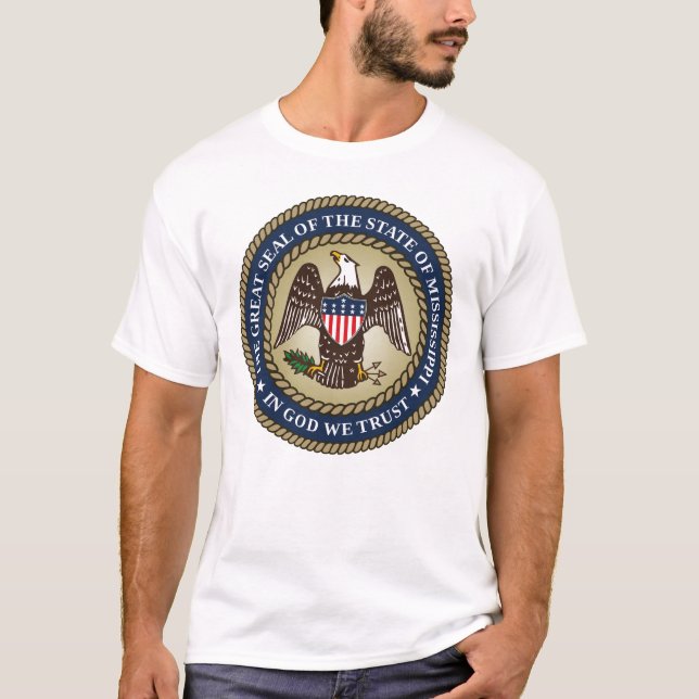 Sigill för Mississippi T Shirt (Framsida)