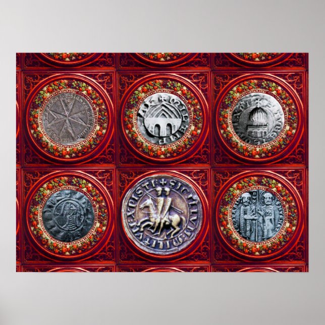 SIGILL FÖR TEMPLARORDEN POSTER (Framsidan)