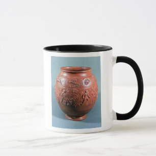 Sigillated kruka, från Lezoux, Puy-de-Kupol Mugg