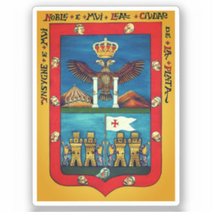 Sigillet för Sucre, Bolivia Klistermärken