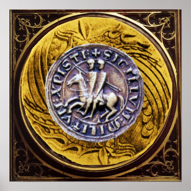 SIGILLET FÖR TEMPLARORDEN POSTER (Framsidan)
