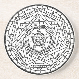 Sigillum Dei Aemeth (sigilen av Dei Ameth, Underlägg Sandsten