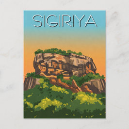 Sigiriya klippfort i Sri Lanka Vykort
