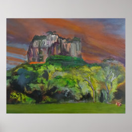 Sigiriya Lejonberget – Livfullt Sri Lanka Poster