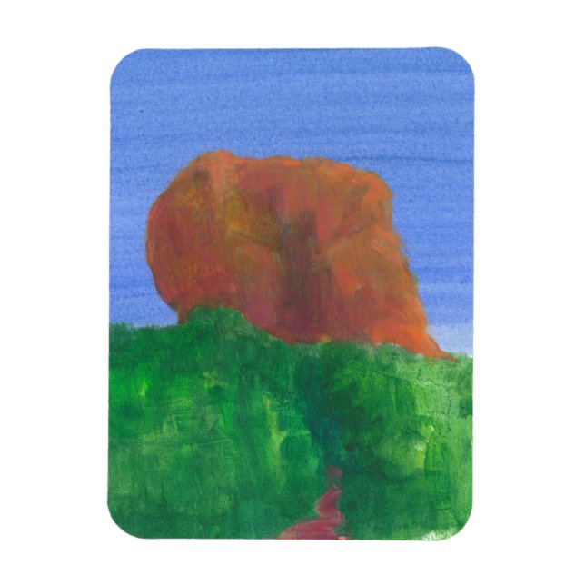 Sigiriya Sten Magnet (Vertikal)