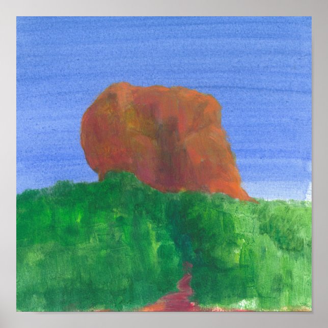 Sigiriya Sten Poster (Framsidan)