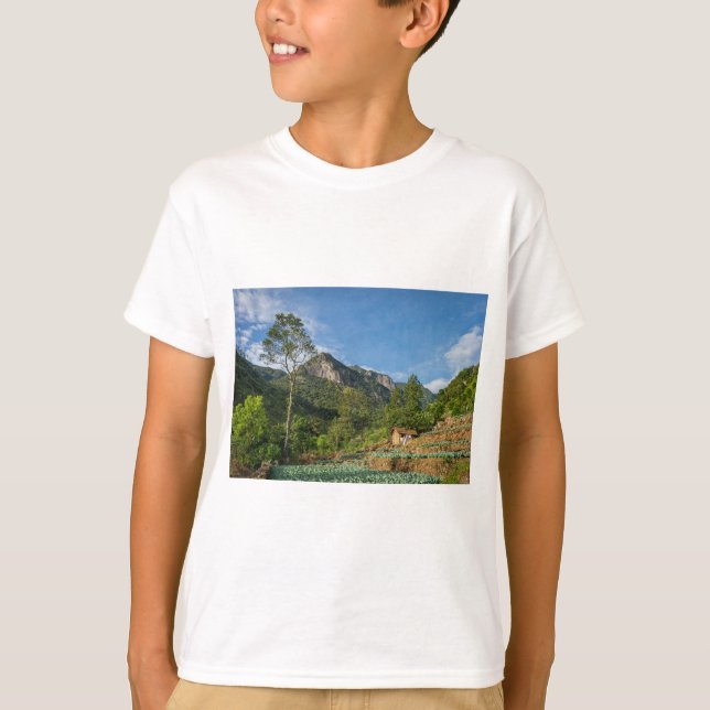 Sigiriya Sten Sri Lanka T-Shirt - Travel Souvenir (Framsida)