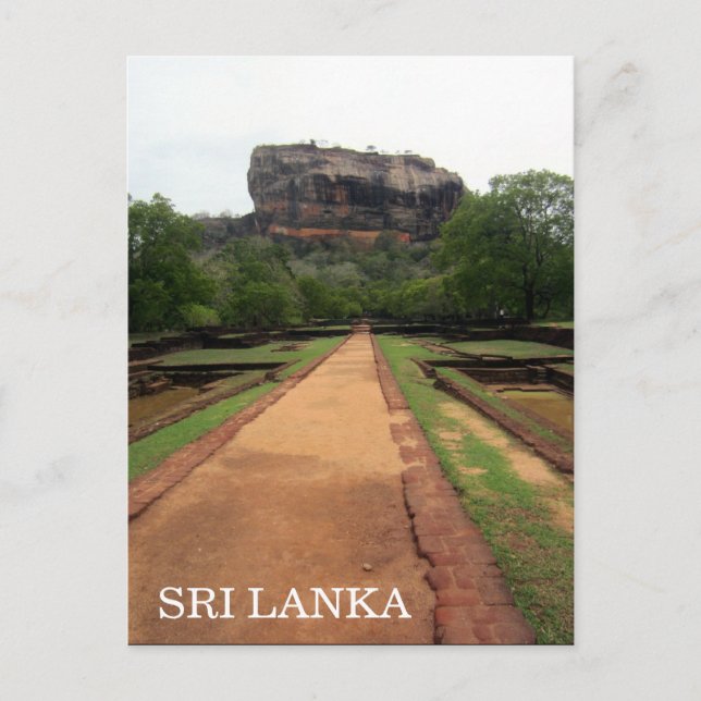 sigiriya sten vykort (Framsida)