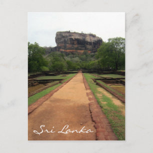 sigiriya väg vykort