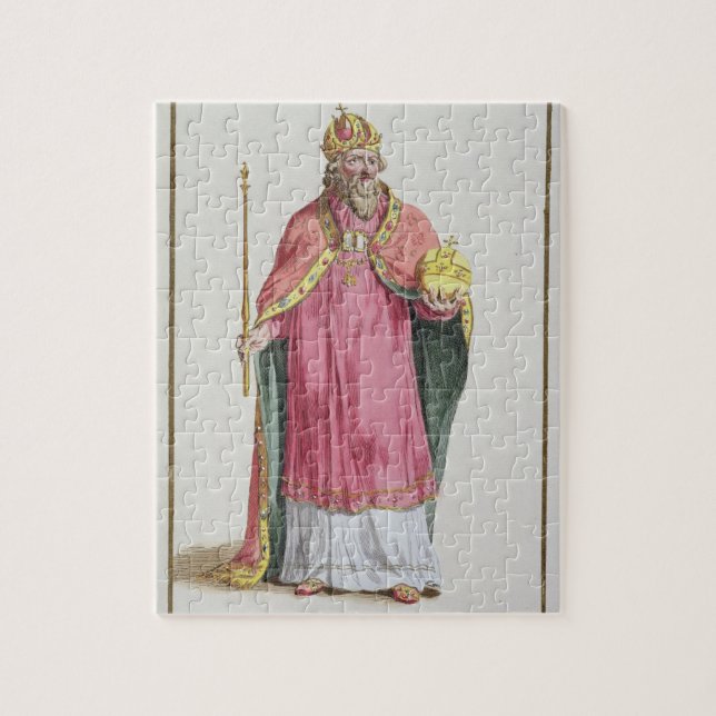 Sigismund (1368-1437) heliga romerska kejsare pussel (Vertikal)