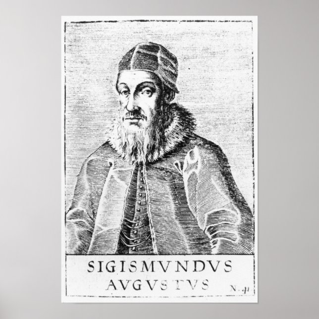 Sigismund II Augustus Poster (Framsidan)