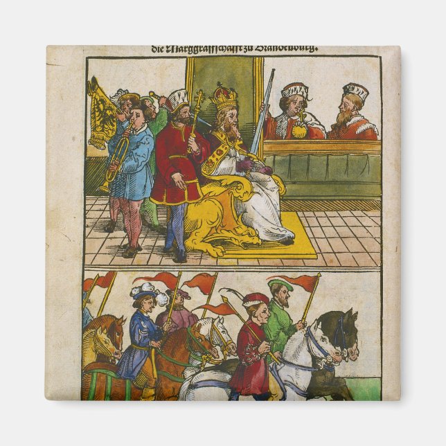 Sigismund vid Constance Council Magnet (Framsidan)