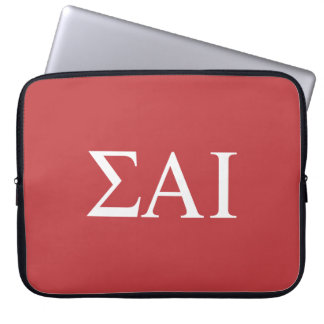 Sigma Alpha Iota grekiska bokstäver Laptop Fodral