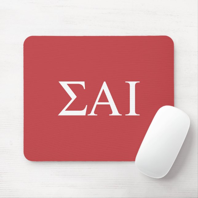 Sigma Alpha Iota grekiska bokstäver Musmatta (Med mus)