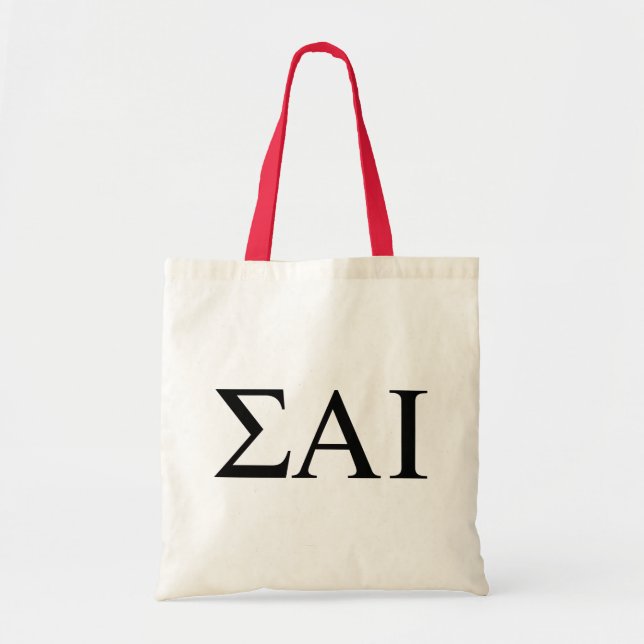 Sigma Alpha Iota grekiska bokstäver Tygkasse (Framsidan)