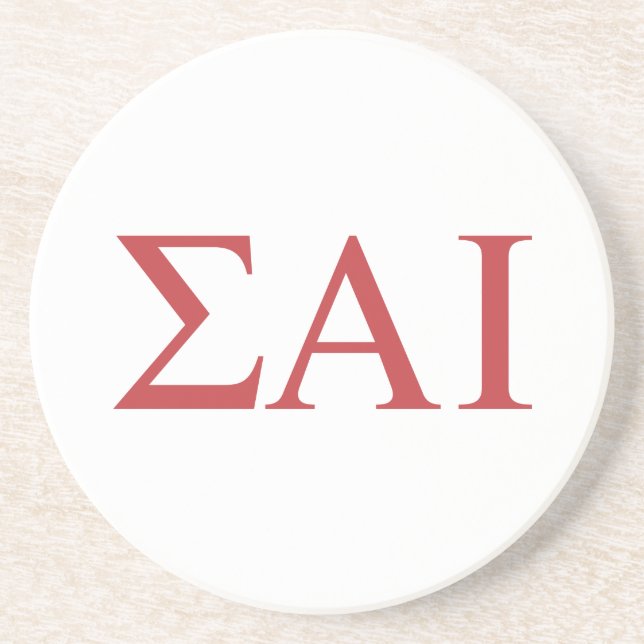 Sigma Alpha Iota grekiska bokstäver Underlägg (Framsidan)