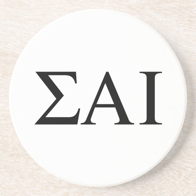 Sigma Alpha Iota grekiska bokstäver Underlägg (Framsidan)