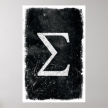 Sigma Art - Matematik Poster