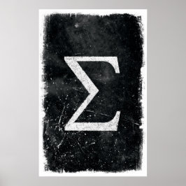 Sigma Art - Matematik Poster