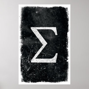Sigma Art - Matematik Poster
