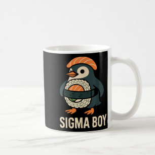Sigma Boy Italiano Brainrot Funny Meme Penguin Kaffemugg