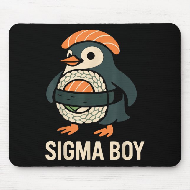 Sigma Boy Italiano Brainrot Funny Meme Penguin Musmatta (Framsidan)