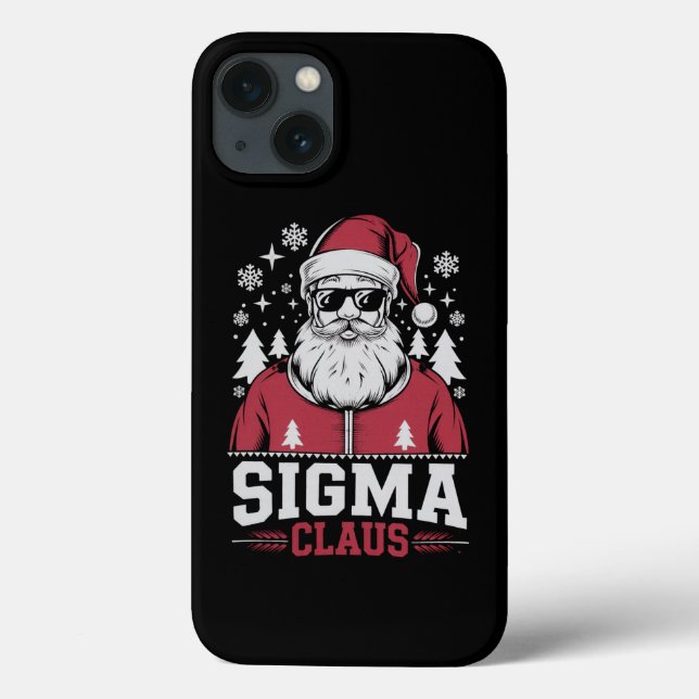 Sigma Claus Cool Tomte Jul Rizz Rizzler Meme (Baksida)