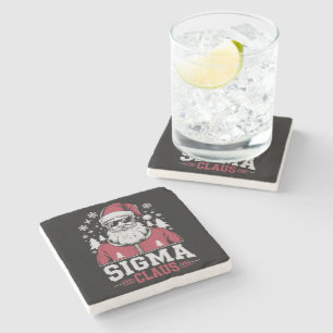 Sigma Claus Cool Tomte Jul Rizz Rizzler Meme Stenunderlägg