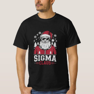 Sigma Claus Cool Tomte Jul Rizz Rizzler Meme T Shirt