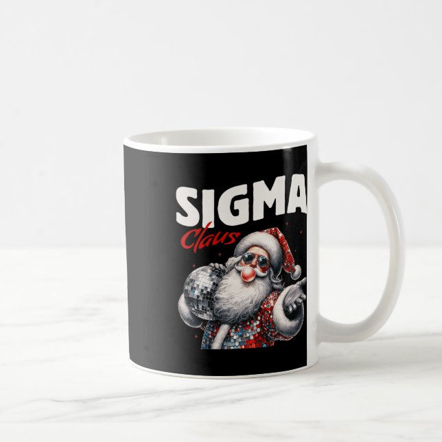 Sigma Claus Coola Santa Funny jul Julafton Meme B Kaffemugg (Höger)