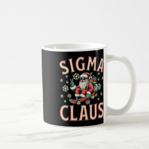 Sigma Claus Rolig Tomte Jul Meme Tonåringar Pojkar Kaffemugg