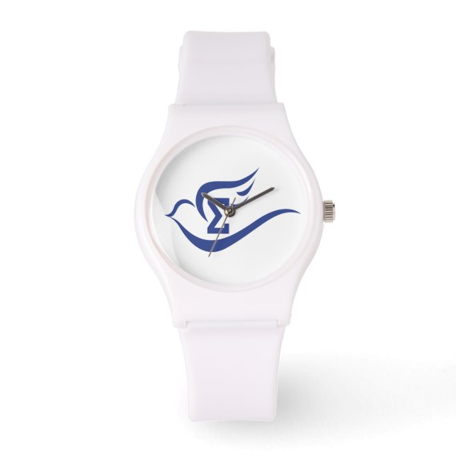 Sigma Dove Sporty Silicone Watch Armbandsur (Framsida)