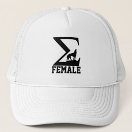 Sigma Female ensam varg Keps