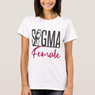 Sigma Female Lone Varg T Shirt
