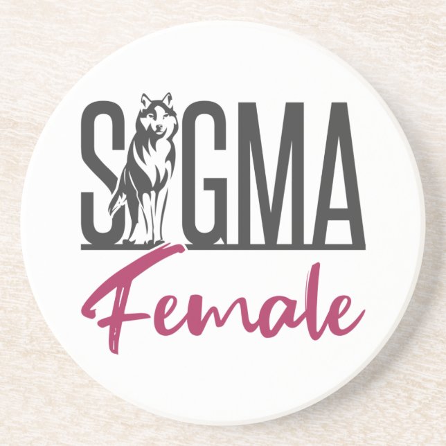Sigma Female Lone Varg Underlägg (Framsidan)