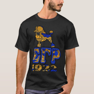 Sigma Gamma Rho African Print with Pudel and 1922 T Shirt