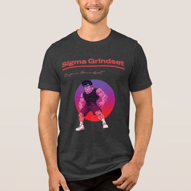 Sigma Grindset T Shirt (Framsida)
