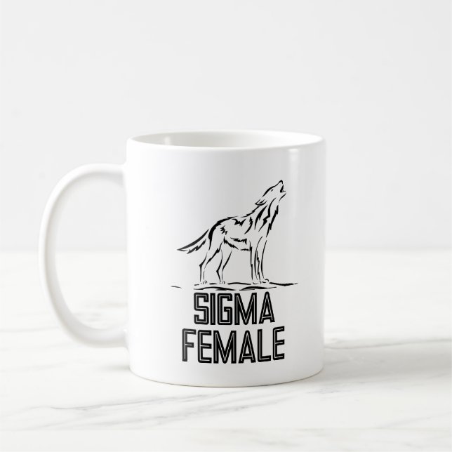 Sigma Hona Lone Varg Kaffemugg (Vänster)