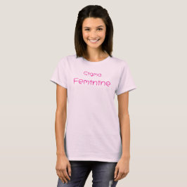Sigma kvinnlig t-shirt