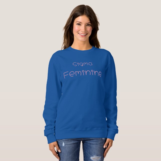 Sigma kvinnlig t-shirt (Hel framsida)