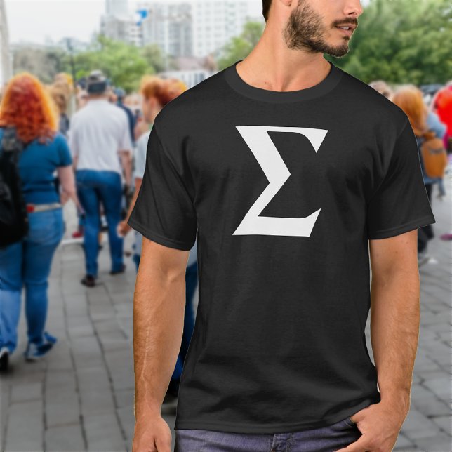 Sigma Male Black T-Shirt (Skapare uppladdad)
