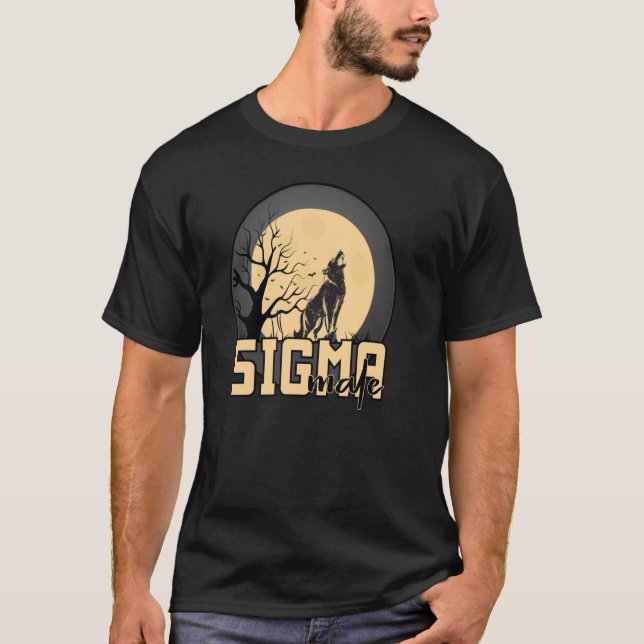 Sigma Male Grindset Regler, medlem i den exklusiva T Shirt (Framsida)