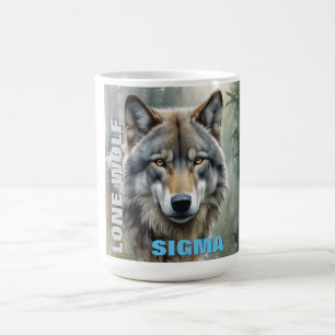 Sigma Male Lone Varg Kaffemugg