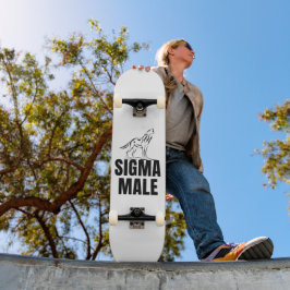 Sigma Male Lone Varg Mini Skateboard Bräda 18,5 Cm