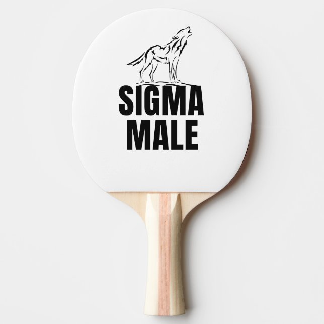 Sigma Male Lone Varg Pingisracket (Framsidan)