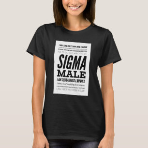 Sigma Male T Shirt