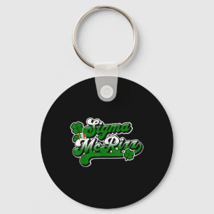 Sigma Mcrizz Funny St patricks day Irish Quote Gen Nyckelring