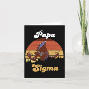 Sigma Papa Varg Match Tribe Vargar Camping Pack Fa Kort
